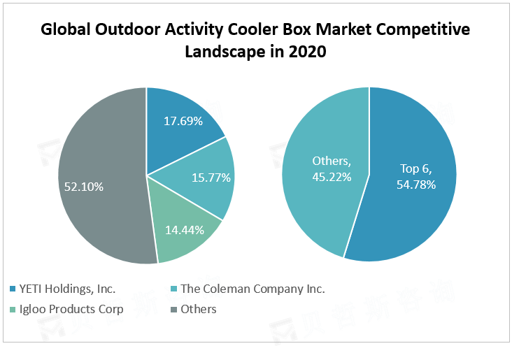 Global Outdoor Activity Cooler Box Market Competitive Landscape in 2020