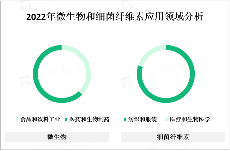 2022年微生物和细菌纤维素应用领域分析