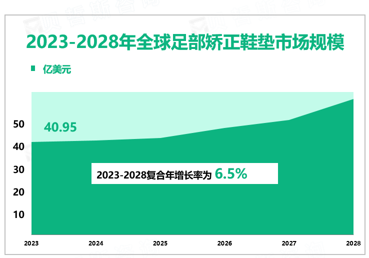 2023-2028年全球足部矫正鞋垫市场规模