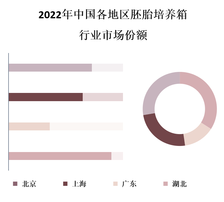 中国各地区市场份额