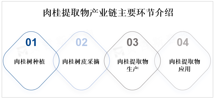 肉桂提取物产业链主要环节介绍