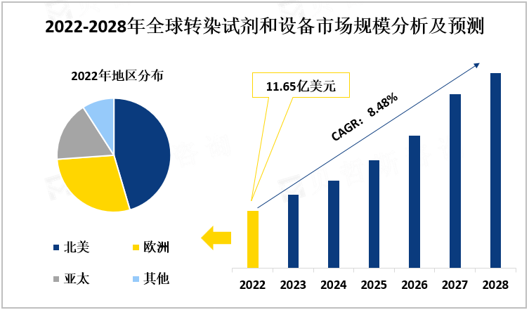2022-2028年全球转染试剂和设备市场规模分析及预测