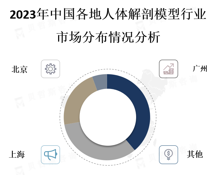 中国各地区市场份额