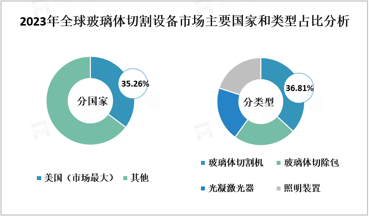 2023年全球玻璃体切割设备市场主要国家和类型占比分析