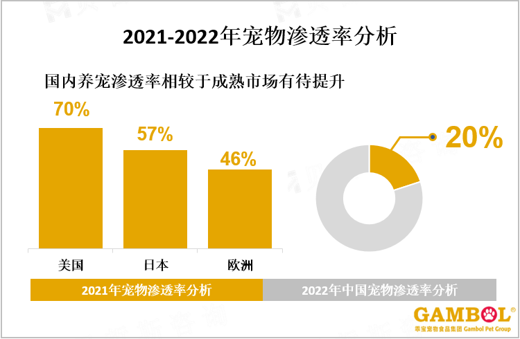 2021-2022年宠物渗透率分析