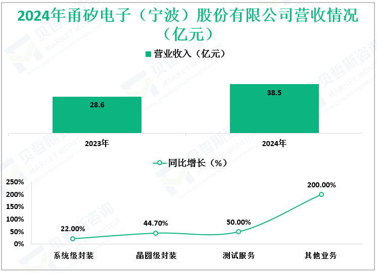 2024年甬矽电子（宁波）股份有限公司营收情况（亿元）