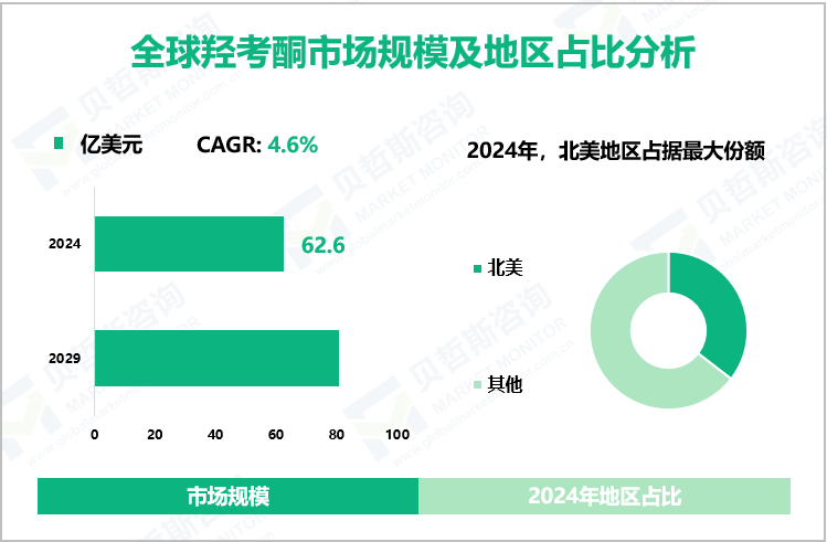 全球羟考酮市场规模及地区占比分析