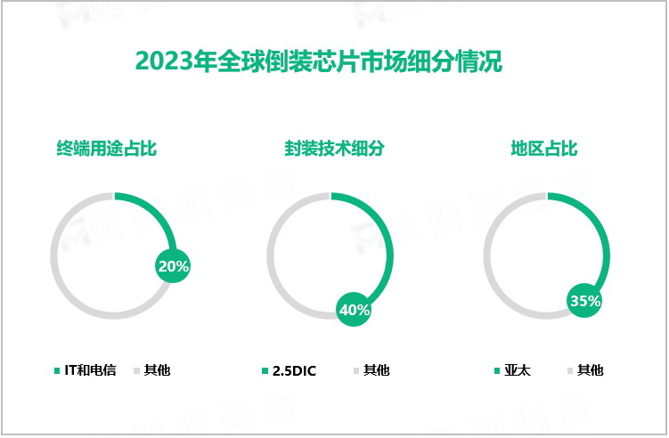 2023年全球倒装芯片市场细分情况