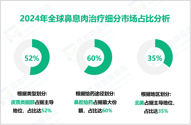 2024年全球鼻息肉治疗细分市场占比分析