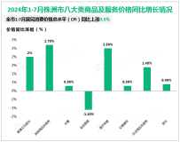 2024年1-7月株洲市规模以上工业增加值增长10.6%