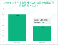 星网宇达深耕智能无人系统领域，其营收在2024年上半年为1.39亿元