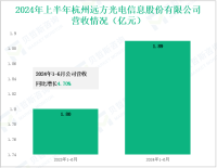 远方信息深耕智能检测识别领域，其营收在2024年上半年为1.89亿元