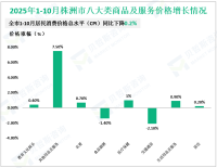 2025年1-10月株洲市固定资产投资增长0.8%