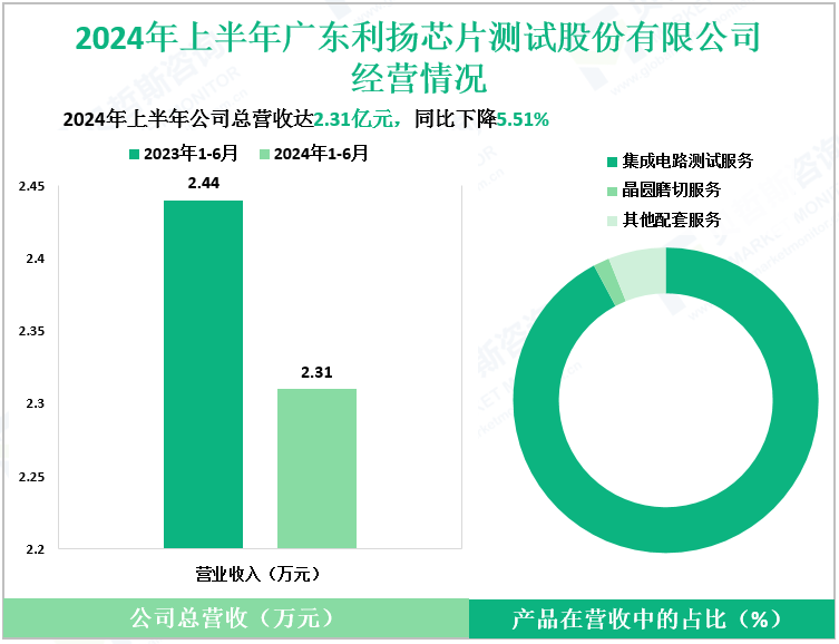 2024年上半年广东利扬芯片测试股份有限公司经营情况