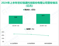 世纪恒通深耕信息技术服务，其营收在2024年上半年为6.11亿元