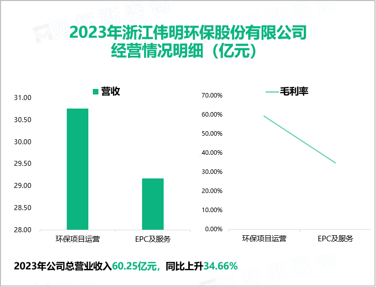 2023年浙江伟明环保股份有限公司经营情况明细（亿元）