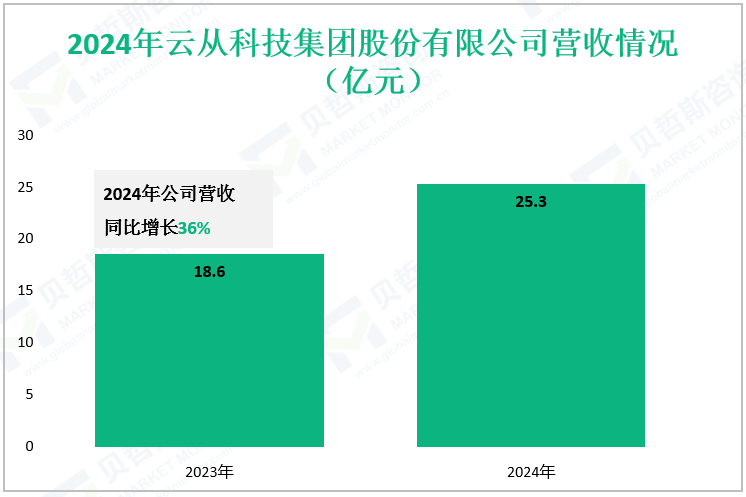 2024年云从科技集团股份有限公司营收情况（亿元）