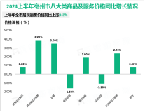 2024上半年亳州市一般公共预算收入完成95.8亿元，同比增长1.5%