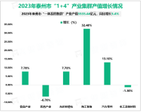 2023年泰州市社会消费品零售额1709.71亿元，同比增长7.6%