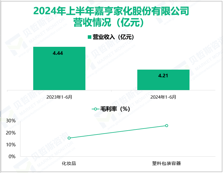 2024年上半年嘉亨家化股份有限公司营收情况(亿元)