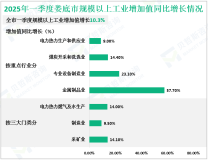 2025年一季度娄底市实现地区生产总值528.73亿元，同比增长6.1%