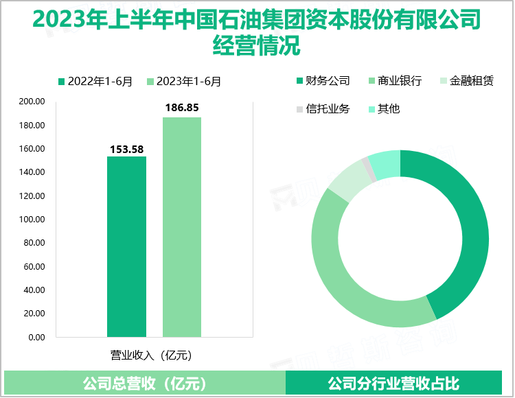 2023年上半年中国石油集团资本股份有限公司经营情况