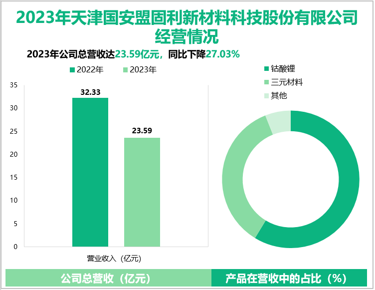 2023年天津国安盟固利新材料科技股份有限公司经营情况