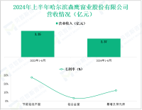 森鹰窗业深耕节能门窗领域，其营收在2024年上半年为2.37亿元