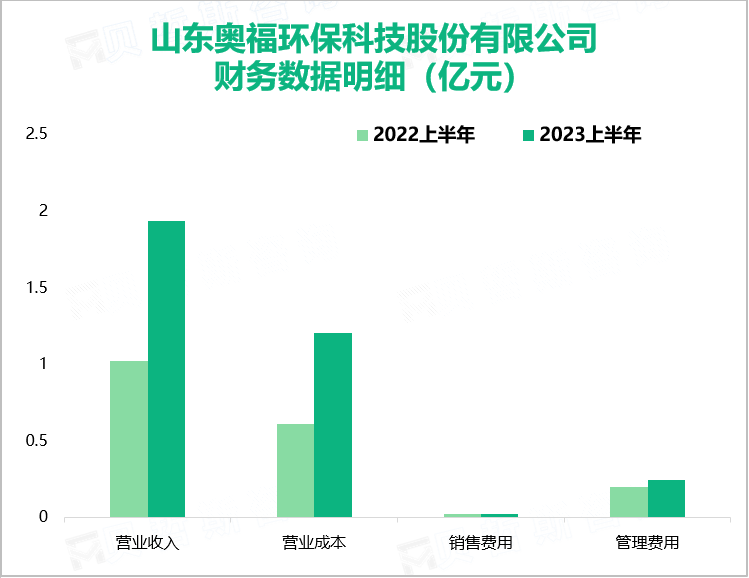 山东奥福环保科技股份有限公司财务数据明细（亿元）