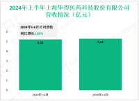 毕得医药致力于全球药物分子砌块领域，其2024上半年营收为5.32亿元