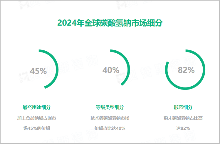 2024年全球碳酸氢钠市场细分