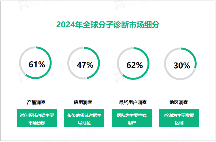 2024年全球分子诊断市场细分