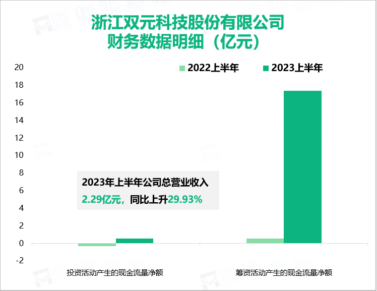浙江双元科技股份有限公司财务数据明细（亿元）