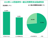 2024年1-10月湘潭市社会消费品零售总额同比增长6.6%，高于全省1.1%