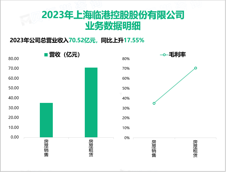 2023年上海临港控股股份有限公司业务数据明细