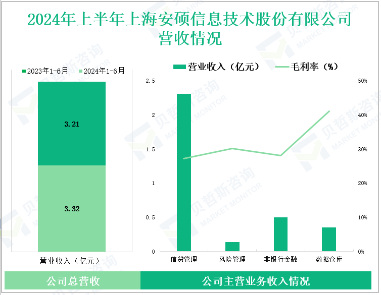 2024年上半年上海安硕信息技术股份有限公司营收情况