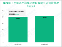 苏交科集团致力于我国基础设施领域综合解决方案，其2024上半年营收为20.59亿元