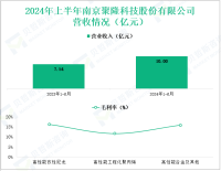 南京聚隆深耕高分子新材料行业，其营收在2024年上半年为10.00亿元
