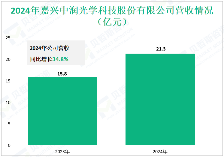 2024年嘉兴中润光学科技股份有限公司营收情况（亿元）