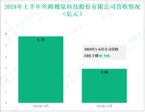 丝路视觉深耕数字创意领域，其营收在2024年上半年为2.96亿元