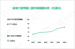 六亚甲基二胺市场现状：2024年全球市场规模达65亿美元

