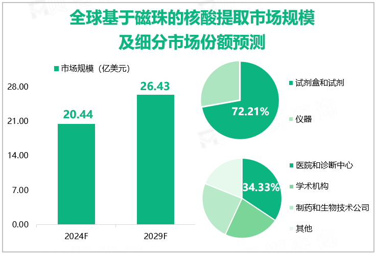 全球基于磁珠的核酸提取市场规模及细分市场份额预测