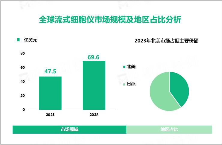 全球流式细胞仪市场规模及地区占比分析