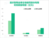 智翔金泰是一家创新驱动型生物制药企业，最终营收在2023上半年达到13.28万元

