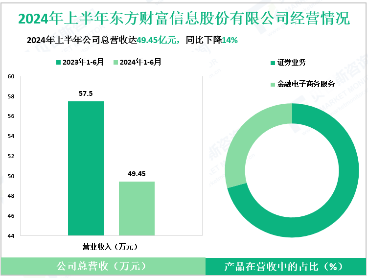 2024年上半年东方财富信息股份有限公司经营情况