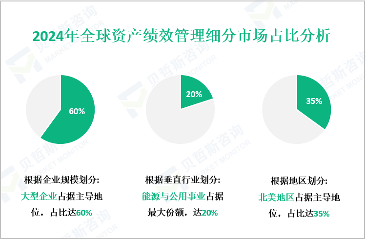 2024年全球资产绩效管理细分市场占比分析
