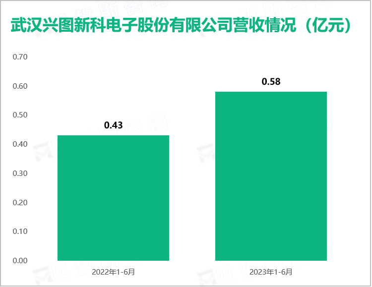 武汉兴图新科电子股份有限公司营收情况（亿元）