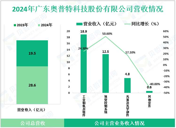 2024年广东奥普特科技股份有限公司营收情况