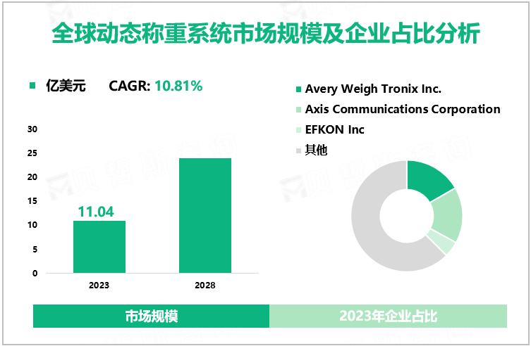 全球动态称重系统市场规模及企业占比分析