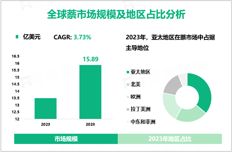 全球萘市场规模及地区占比分析